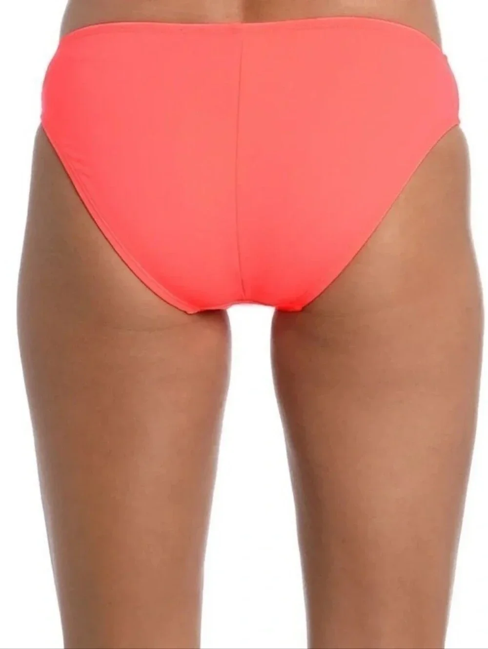 La Blanca Women's Island Goddess Coral Reef Pink Bikini Bottom Sz 10 NWT